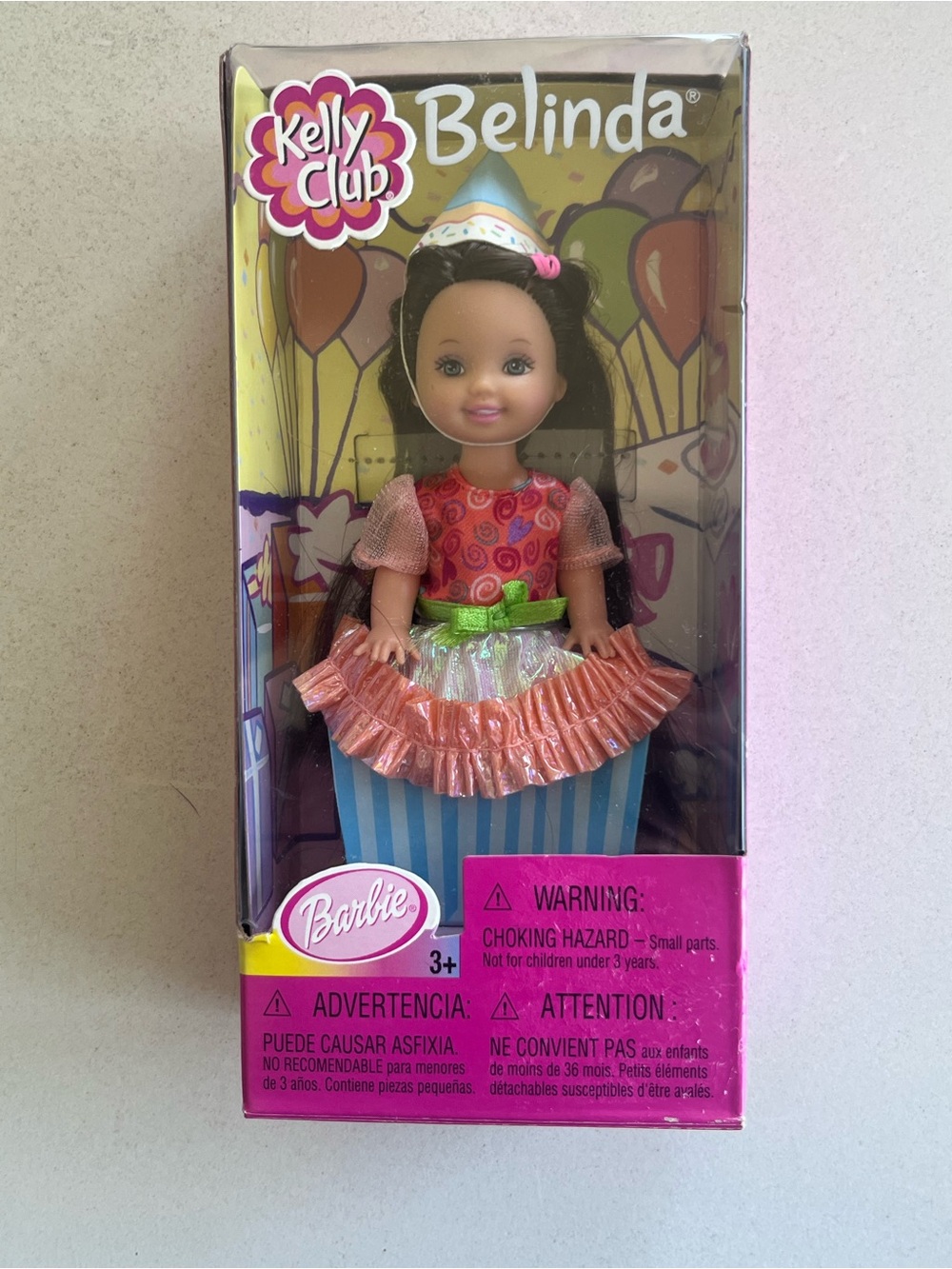 Barbie Kelly Club Belinda Doll Cupcake Birthday Party Dress